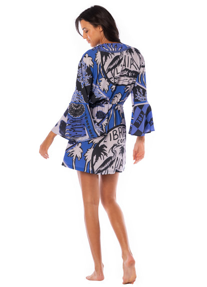  Maaji Eclectic Ocean Joyous Kaftan