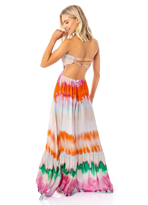 Hover image -  Maaji Rainbow Dye Natasha Long Dress