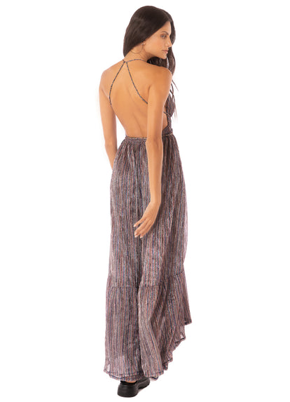 Thumbnail - Maaji Golden Stripes Moon Bay Long Dress - 4