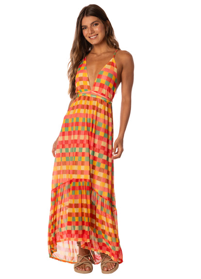  dress from Maaji – Golden Gambit Moon Bay V Long Dress – Category: Apparel , Accessories Clothing