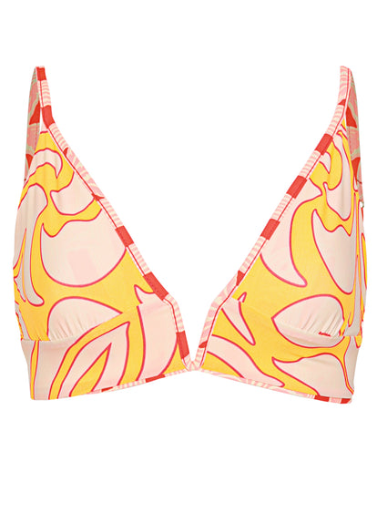  Maaji Palm Plantation Parade Long Line Triangle Bikini Top