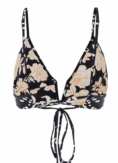 Thumbnail - Foto de Ink Cheeta Parade Long Line Triangle Bikini Top by Maaji - Tops - Vestidos de Baño - 11