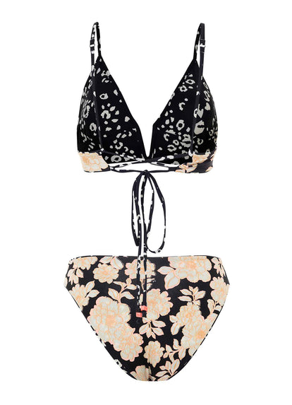 Thumbnail - Foto de Ink Cheeta Parade Long Line Triangle Bikini Top by Maaji - Tops - Vestidos de Baño - 12