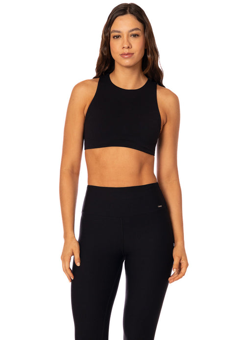 Hover image -  Foto de Black Sympathy Active Crop Top by Maaji - Ropa Deportiva