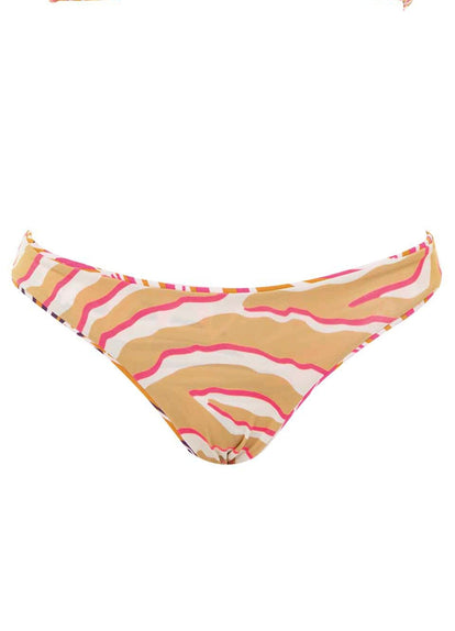 Thumbnail - Maaji Caramel Foliage Flirt Thin Side Bikini Bottom - 8