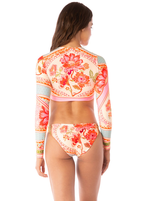Main image -  Maaji Floral Groove Flirt Low Rise Thin Side Bikini Bottom