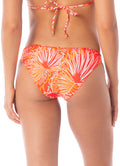 Maaji Coral Foliage Flirt Low Rise Thin Side Bikini Bottom