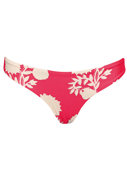 Maaji Candy Flowery Flirt  Low Rise Thin Side Bikini Bottom