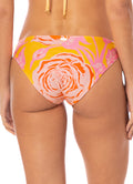 Maaji Golden Bloom Flirt Low Rise Thin Side Bikini Bottom