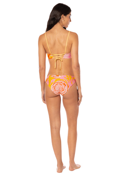 Thumbnail - Maaji Golden Bloom Flirt Low Rise Thin Side Bikini Bottom - 7