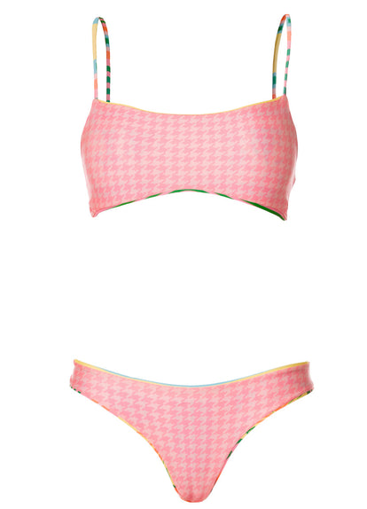 Thumbnail - Foto de Striped Paradise Flirt Low Rise Thin Side Bikini Bottom by Maaji - Panties - Vestidos de Baño - 7