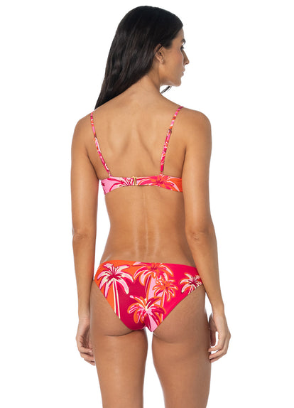 Thumbnail - Foto de Romantic Tapestry Flirt Low Rise Thin Side Bikini Bottom by Maaji - Panties - Vestidos de Baño - 1