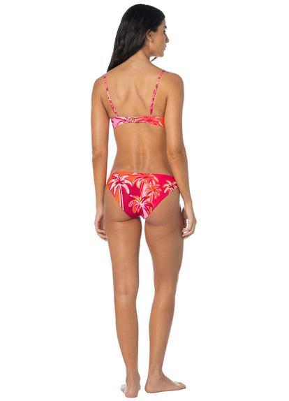 Thumbnail - Foto de Romantic Tapestry Flirt Low Rise Thin Side Bikini Bottom by Maaji - Panties - Vestidos de Baño - 6