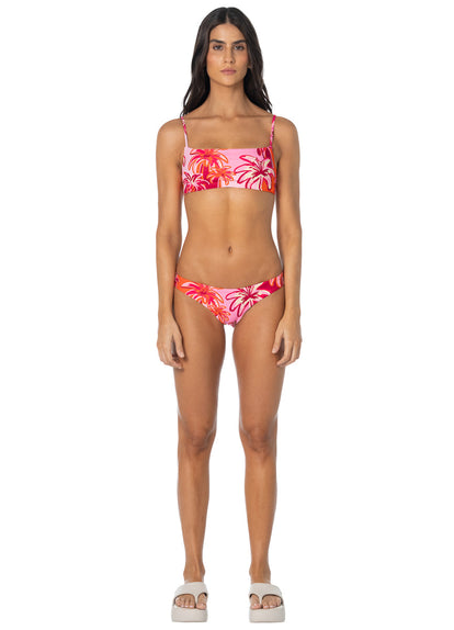 Thumbnail - Foto de Romantic Tapestry Flirt Low Rise Thin Side Bikini Bottom by Maaji - Panties - Vestidos de Baño - 5