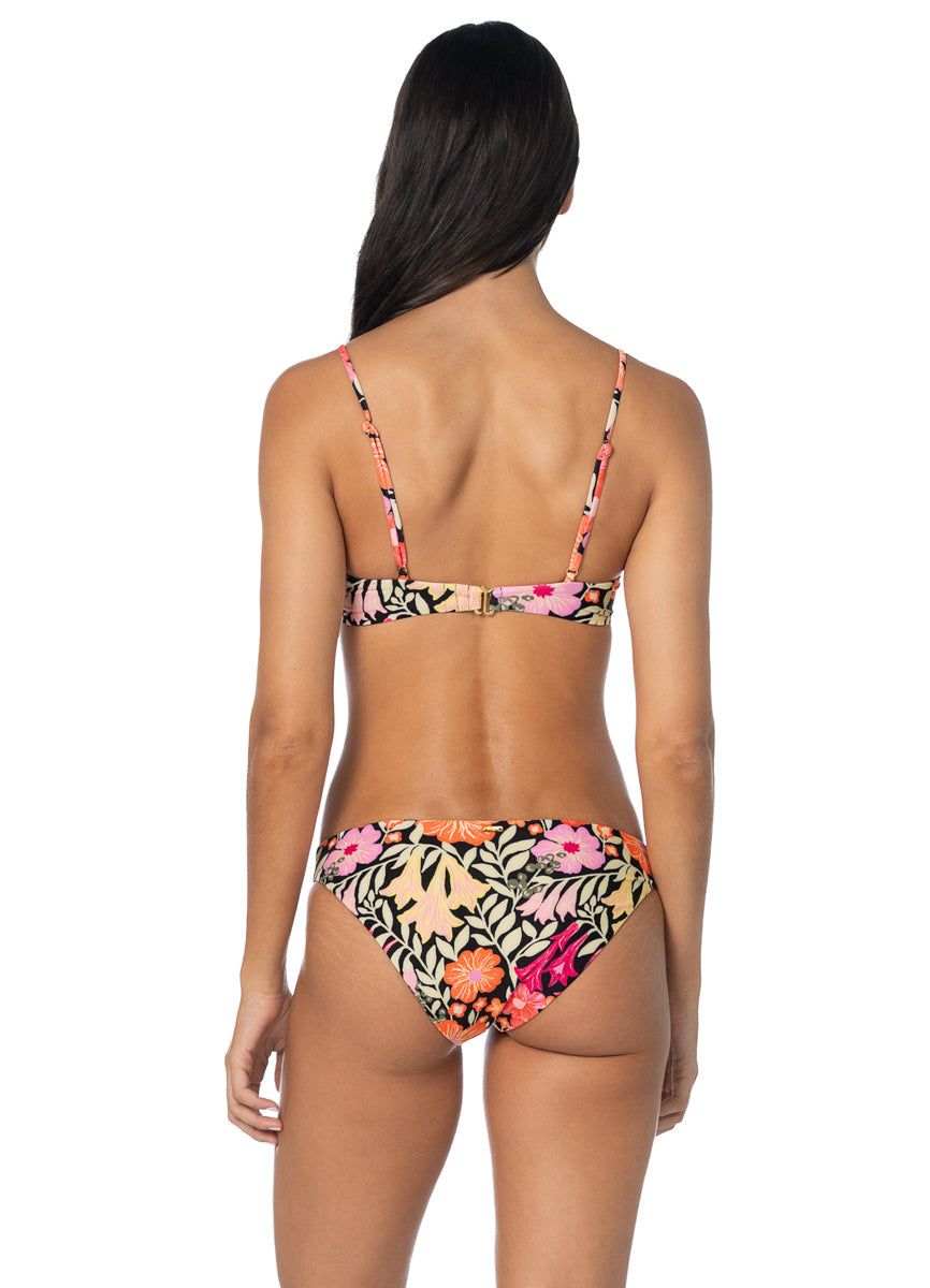 Foto de Dream Petals Flirt Low Rise Thin Side Bikini Bottom by Maaji - Panties - Vestidos de Baño