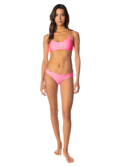  Maaji Floral Rush Flirt Low Rise Thin Side Bikini Bottom