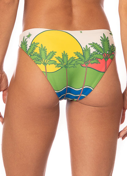 Thumbnail - Bikini Bottom de Maaji -  Maaji Lime Dreams Flirt Low Rise Thin Side Bikini Bottom - Categoría: Ropa, Vestidos de baño - 3