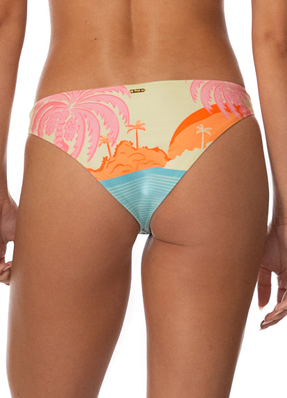 Thumbnail - Foto de Pastel Mirage Flirt Low Rise Thin Side Bikini Bottom by Maaji - Panties - Vestidos de Baño - 3
