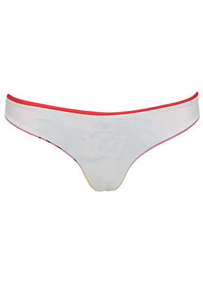  Maaji Cherry Palm Flirt  Low Rise Thin Side Bikini Bottom