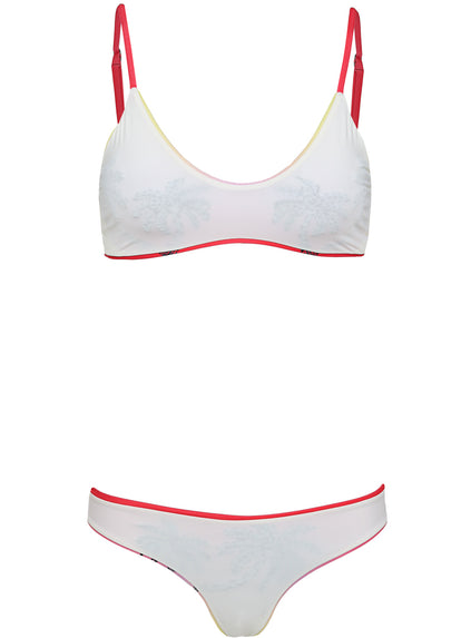 Thumbnail - Maaji Cherry Palm Flirt  Low Rise Thin Side Bikini Bottom - 14