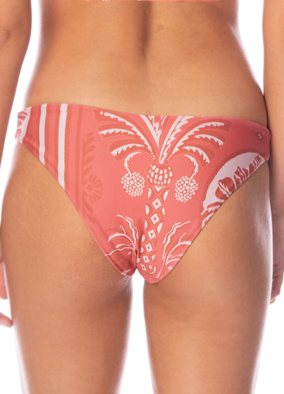 Thumbnail - Maaji Botanic Engraving Flirt Low Rise Thin Side Bikini Bottom - 4