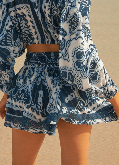 Thumbnail - Maaji Delft Baroque Makenzie Short Skirt - 5