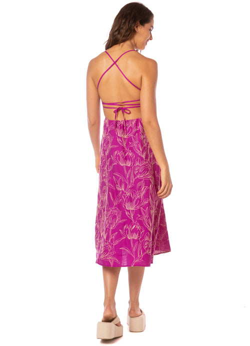 Hover image -  Foto de Violet Foliage Emilia Short Dress by Maaji - Vestidos - Ropa de Playa