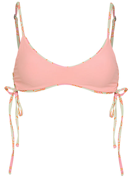 Thumbnail - Maaji Blooming Glow Portico Lace Up Bralette Bikini Top - 10