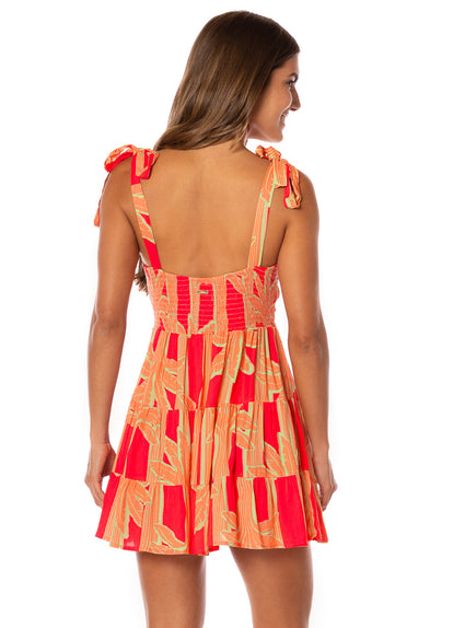 Thumbnail - dress from Maaji – Palm Plantation Emily Short Dress – Category: Apparel , Accessories Clothing - 2