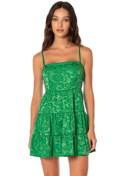  dress from Maaji – Emerald Brocade Emily Short Dress – Category: Apparel , Accessories Clothing