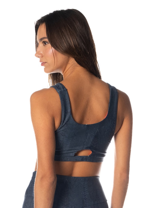 Alternative image -  sport bras from Maaji – Feathers Whiz Medium Impact Sports Bra – Category: Apparel , Accessories Clothing Activewear