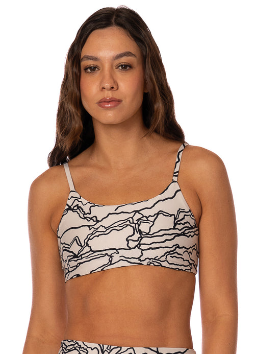 Hover image -  Foto de Brin Rocky Eggnoog Low Impact Sports Bra by Maaji - Tops Deportivos - Ropa Deportiva