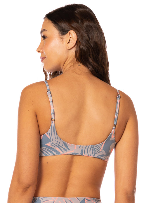 Alternative image -  Foto de Brin Split Leaf Aqua Low Impact Sports Bra by Maaji - Tops Deportivos - Ropa Deportiva