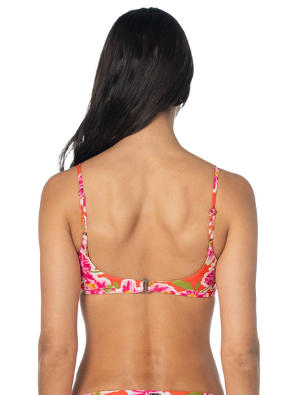 Thumbnail - Foto de Under The Pink Moon Lanai Classic Bralette Bikini Top by Maaji - Tops - Vestidos de Baño - 3