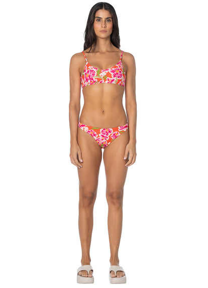 Thumbnail - Foto de Under The Pink Moon Lanai Classic Bralette Bikini Top by Maaji - Tops - Vestidos de Baño - 5
