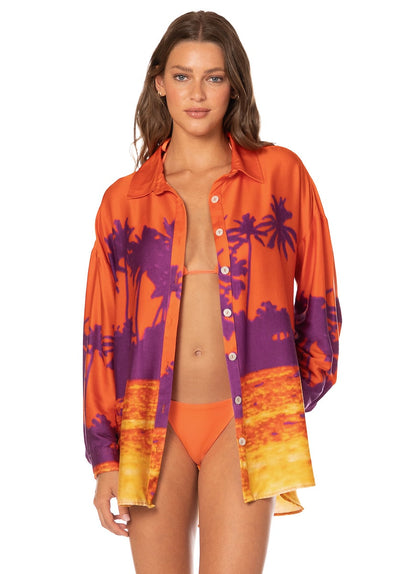 Thumbnail - Foto de Athereal Drift Dreambound Long Shirt by Maaji - Camisas Largas - Ropa de Playa - 1