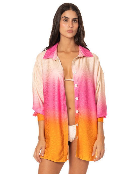 Main image -  Foto de Savage Bloom Dreambound Long Shirt by Maaji - Camisas Largas - Ropa de Playa