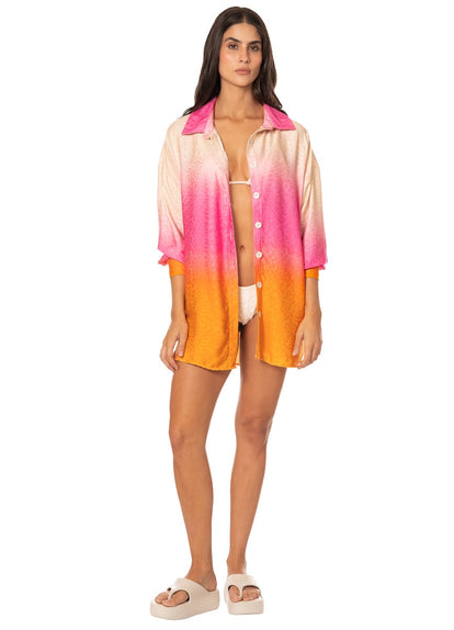 Thumbnail - Foto de Savage Bloom Dreambound Long Shirt by Maaji - Camisas Largas - Ropa de Playa - 6