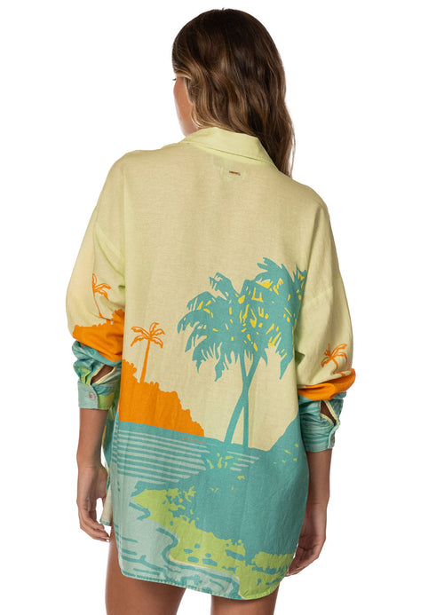 Hover image -  Foto de Pastel Mirage Dreambound Long Shirt by Maaji - Camisas Largas - Ropa de Playa