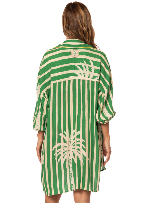 Hover image -  Shirt de Maaji -  Maaji Zesty Waves Dreambound Long Shirt - Categoría: Ropa, Vestidos de baño