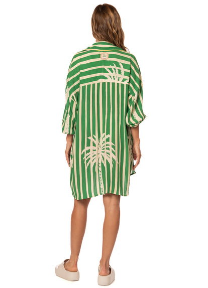 Thumbnail - Shirt de Maaji -  Maaji Zesty Waves Dreambound Long Shirt - Categoría: Ropa, Vestidos de baño - 7