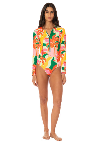  Maaji Tropical Breeze Triton B Cheeky Cut Surf One Piece