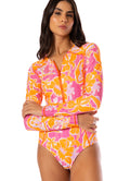 Maaji Flamingo Glow Triton B Cheeky Cut Surf One Piece