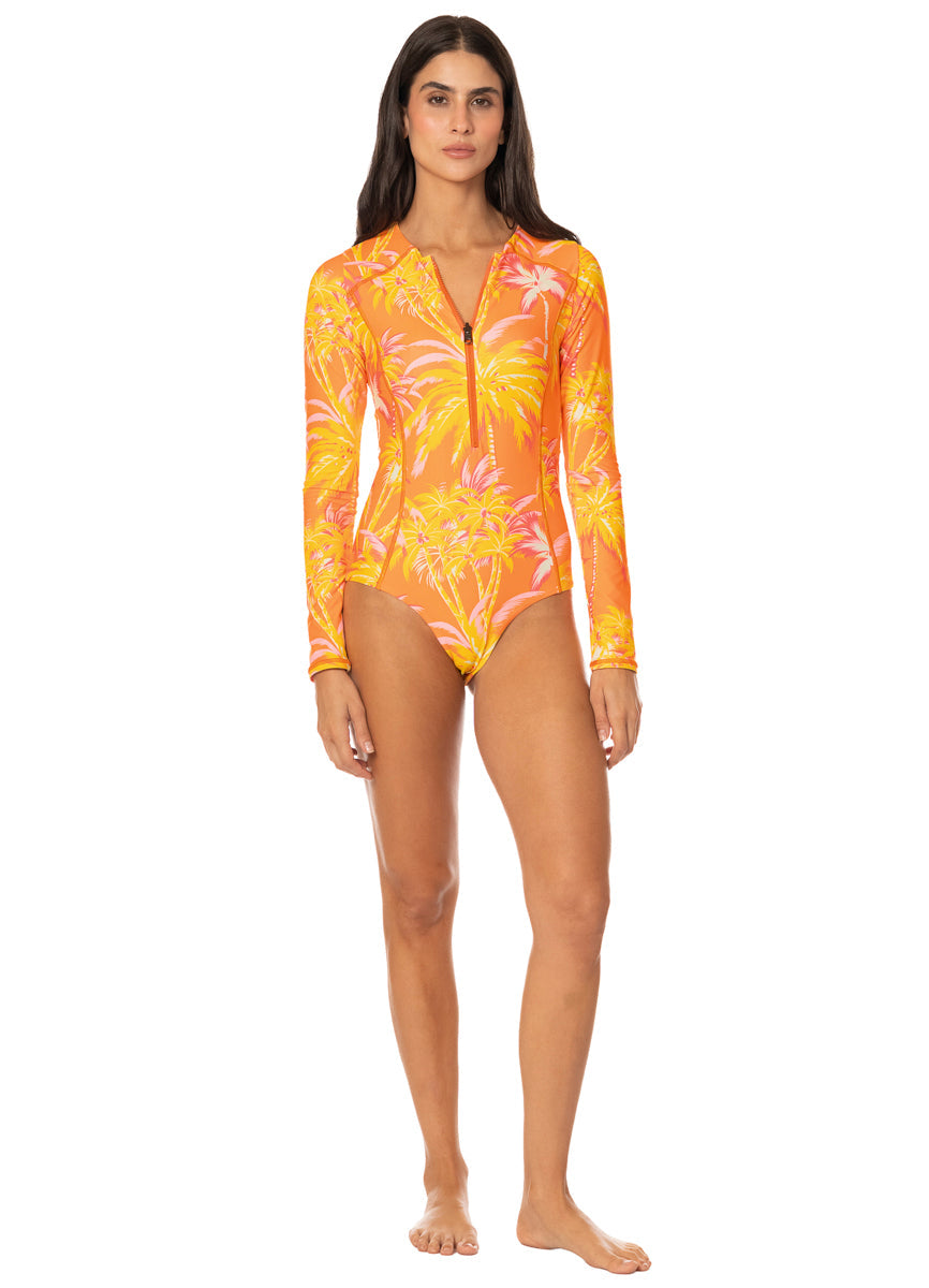 Foto de Golden Swell Triton Cheeky Cut Surf One Piece by Maaji - Enteros - Vestidos de Baño