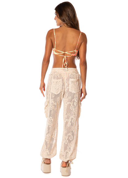 Thumbnail - pants from Maaji – Rose Heaven Elodie A Pants – Category: Apparel , Accessories Clothing - 2