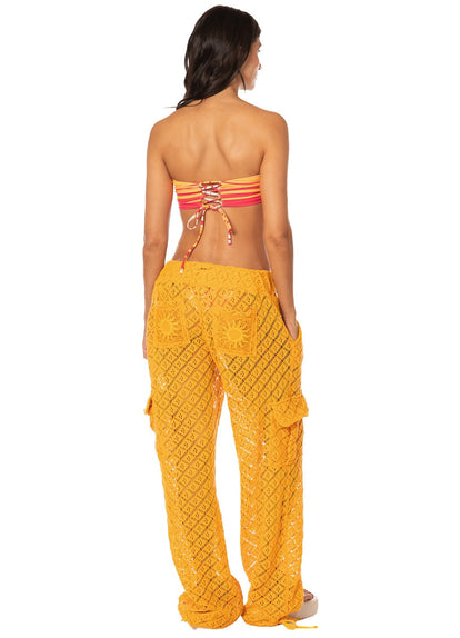  Foto de Blushing Lace Elodie Pants by Maaji - Pantalones - Ropa de Playa