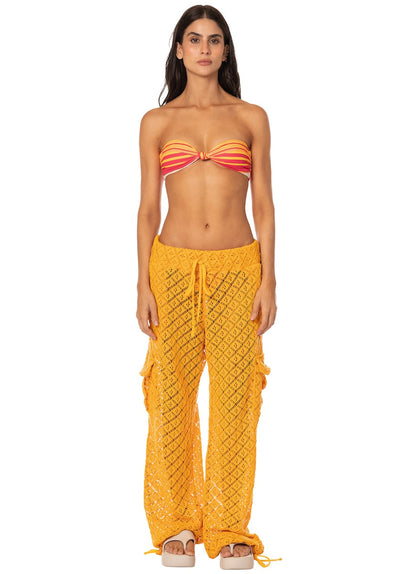  Foto de Blushing Lace Elodie Pants by Maaji - Pantalones - Ropa de Playa