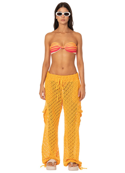 Thumbnail - Foto de Blushing Lace Elodie Pants by Maaji - Pantalones - Ropa de Playa - 7