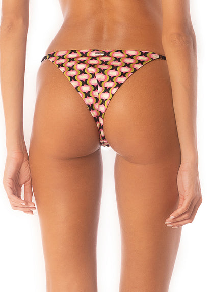 Maaji Retro Prism Flash Low Rise Single Strap Bikini Bottom