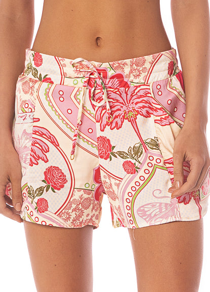 Thumbnail - shorts from Maaji – Strawberry Palm Blissful s Shorts – Category: Apparel , Accessories Clothing - 2